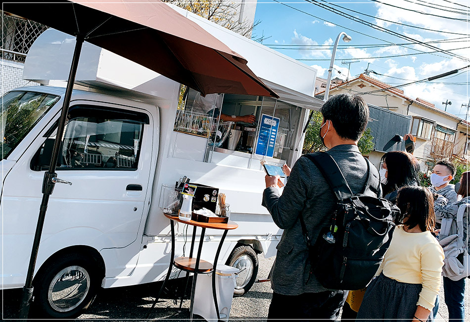 キッチンカー出店イメージ